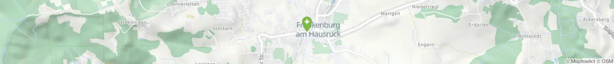 Kartendarstellung des Standorts für Apotheke Zum guten Hirten in 4873 Frankenburg